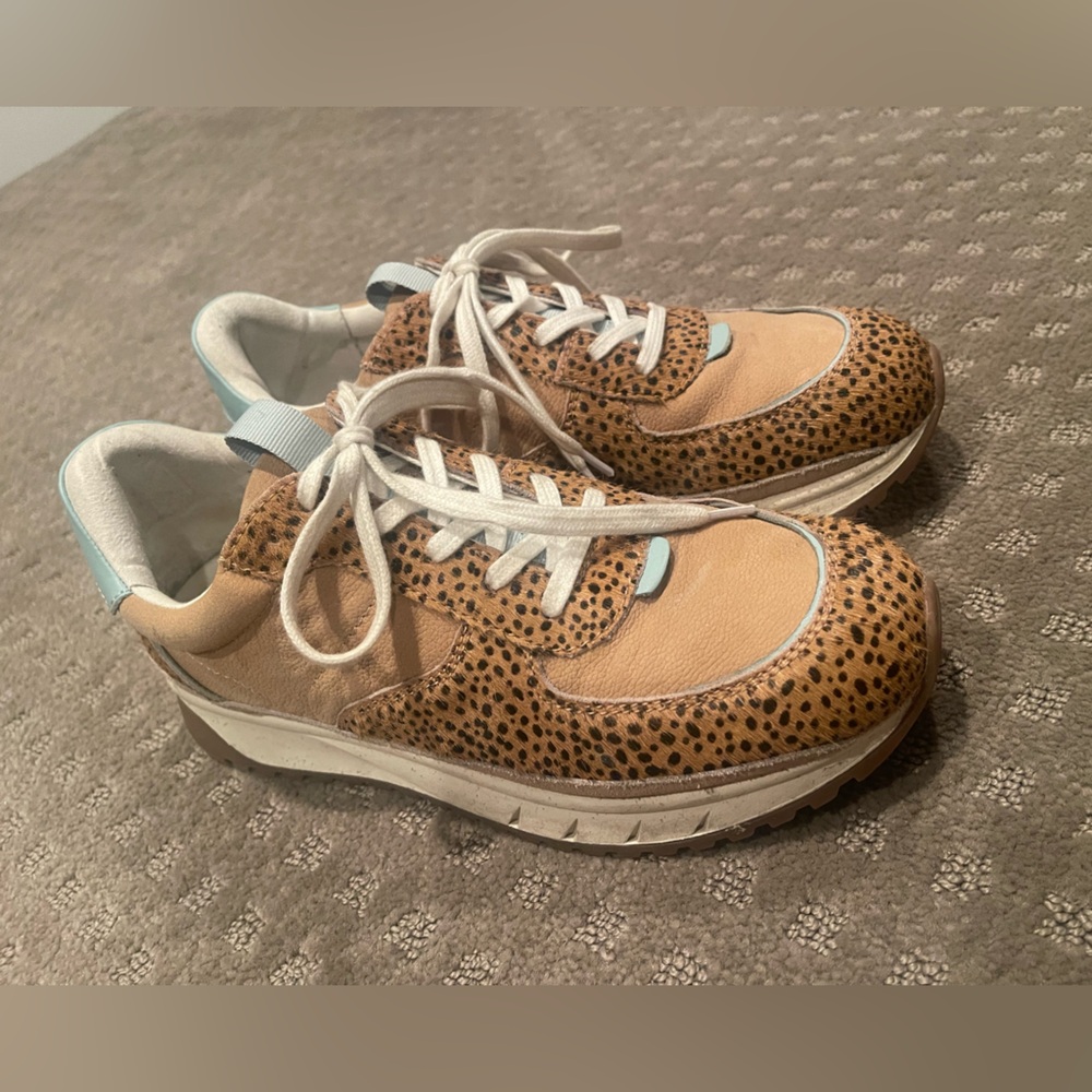 Madewell Leopard Print Leather Women’s Sneakers